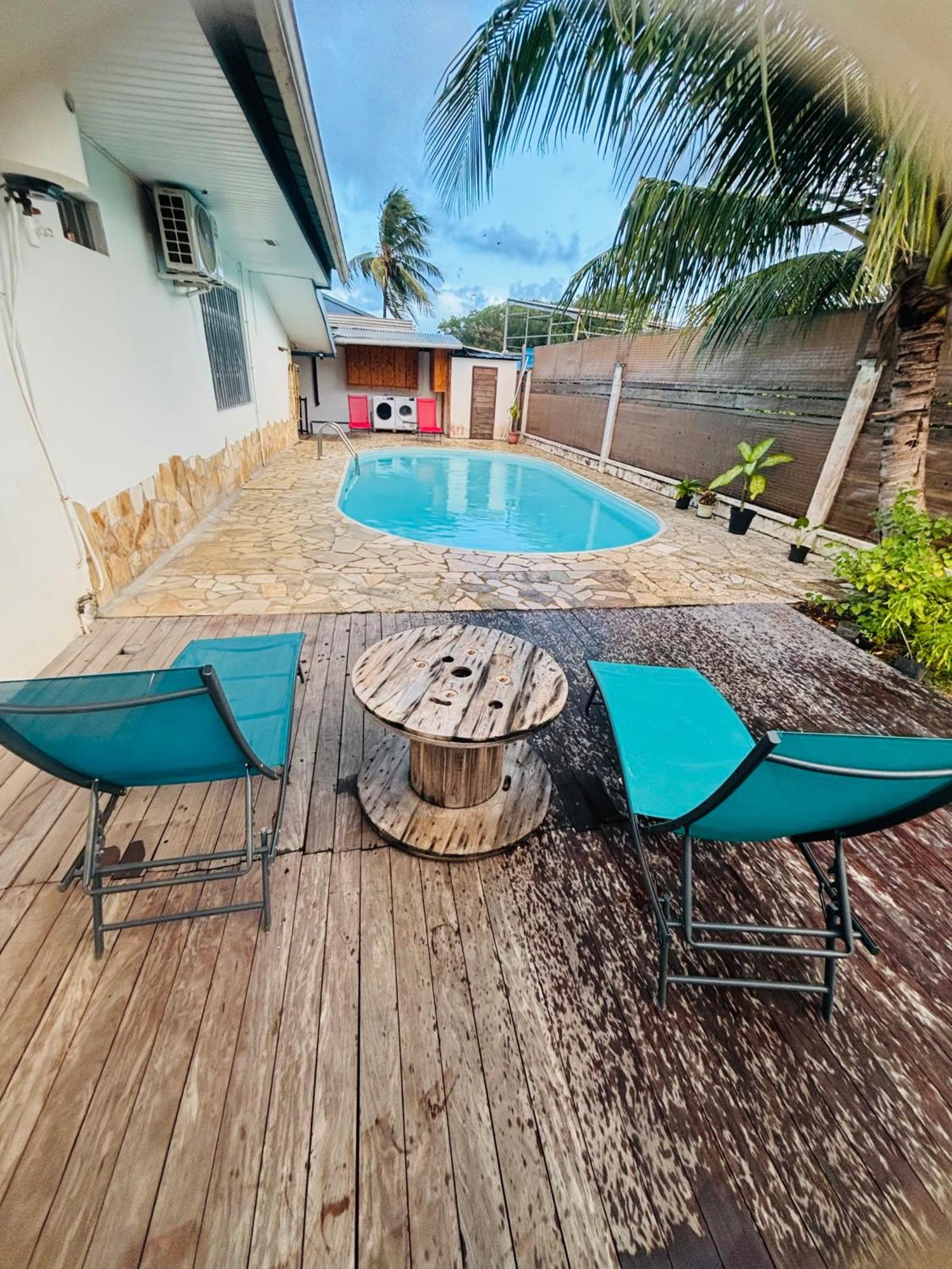 Sermie T2 Climatise Avec Piscine Kourou Zewnętrze zdjęcie